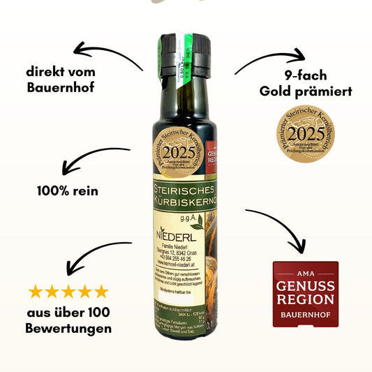 Steirisches Kürbiskernöl 100 ml