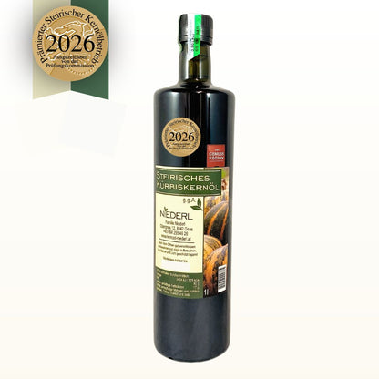 Steirisches Kürbiskernöl 1L