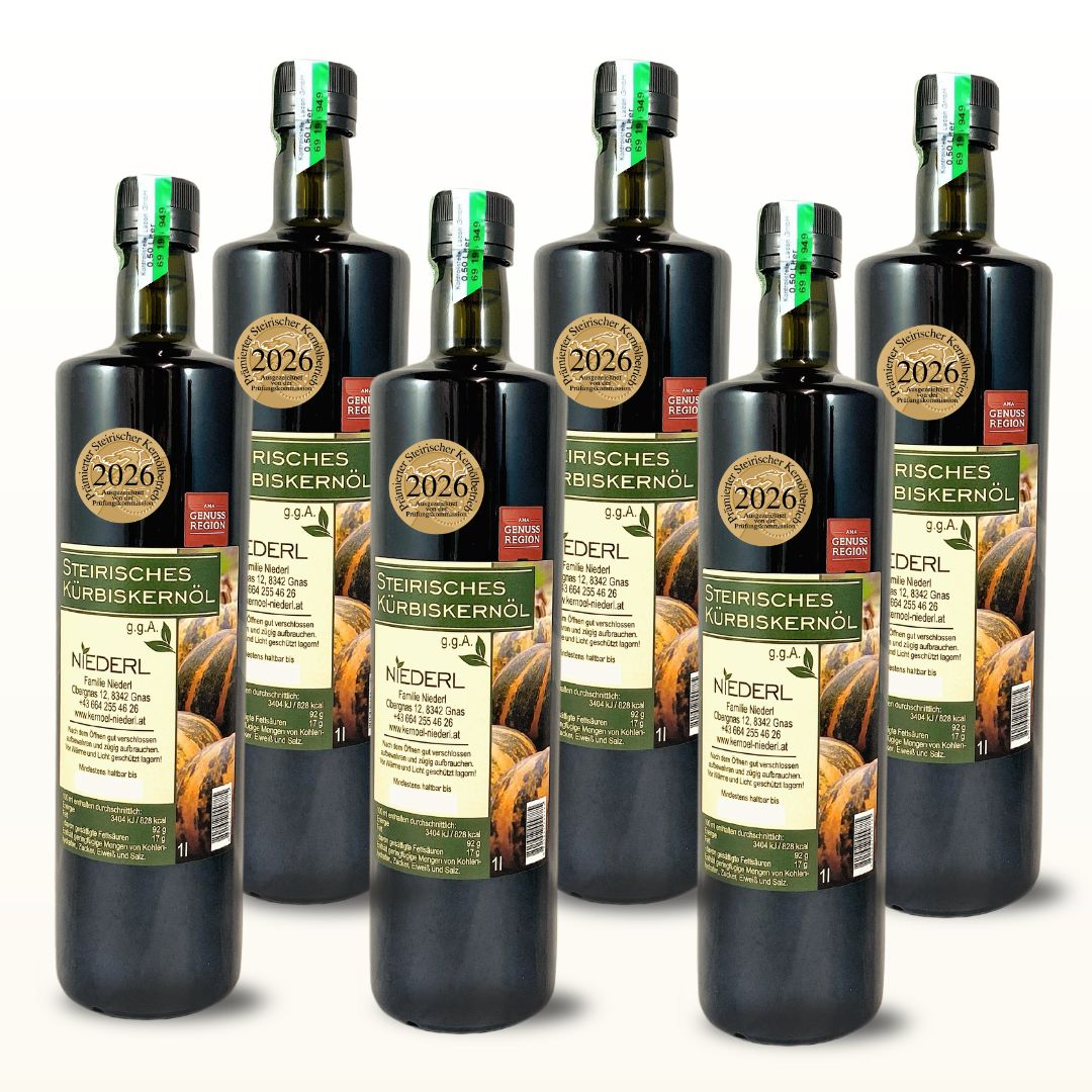 Styrian Pumpkin Seed Oil 1L